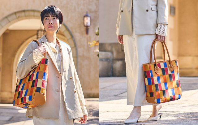 トライオン トート縦型　マルチカラー DPC290M