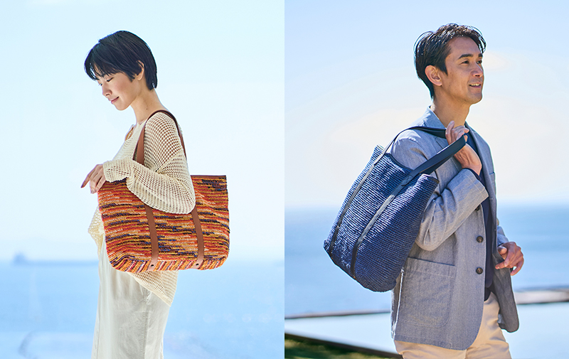 シンプルな装いに、さりげない表情を。