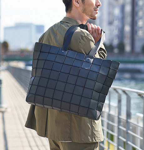 軽量トートL レザートートバッグ