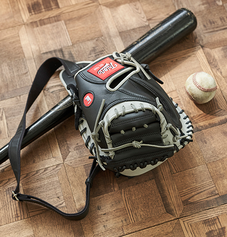 レザーバックバッグ キャッチャーミットボディバッグ