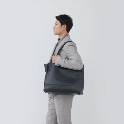 TOMOE レザートートバッグ 2WAYトート