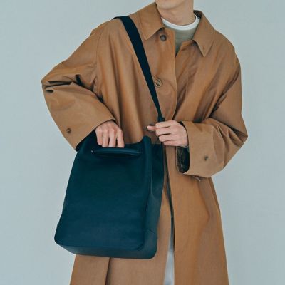 TOMOE レザートートバッグ 2WAYショルダーM