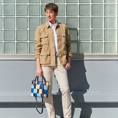 トライオン トートバッグ 2WAYショルダー　マルチカラー