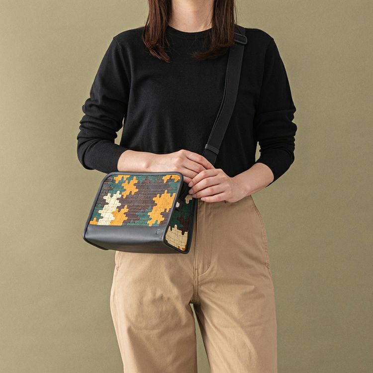 レザーショルダーバッグ｜DPC100｜革・レザーバッグのTRION(トライオン