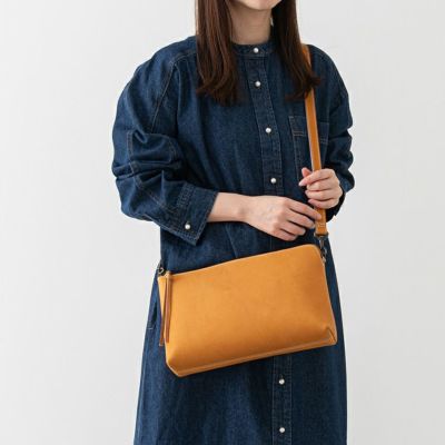 トライオン ショルダーバッグ ショルダーバッグ（日本製グラブレザー）