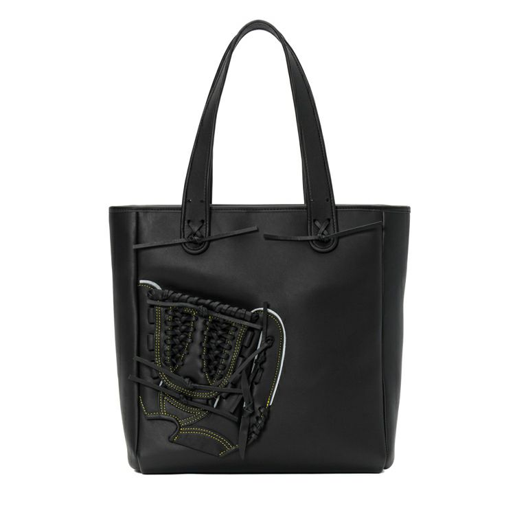 レザートートバッグ グローブパターントート