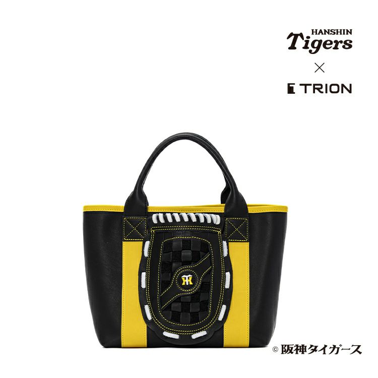 レザートートバッグ 阪神タイガースコラボ グローブミニトート
