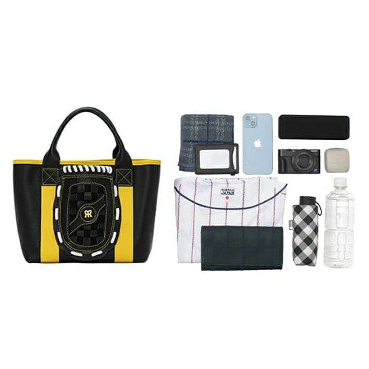 阪神タイガースコラボ グローブミニトート｜GLB109HT｜革・レザー