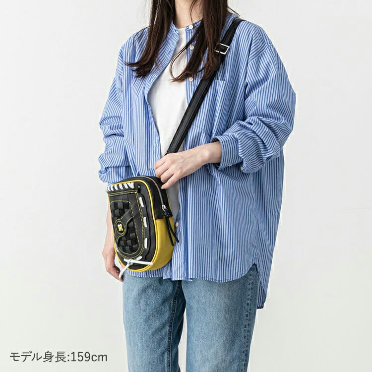 阪神タイガースコラボ グローブミニショルダー｜GLB110HT｜革・レザー