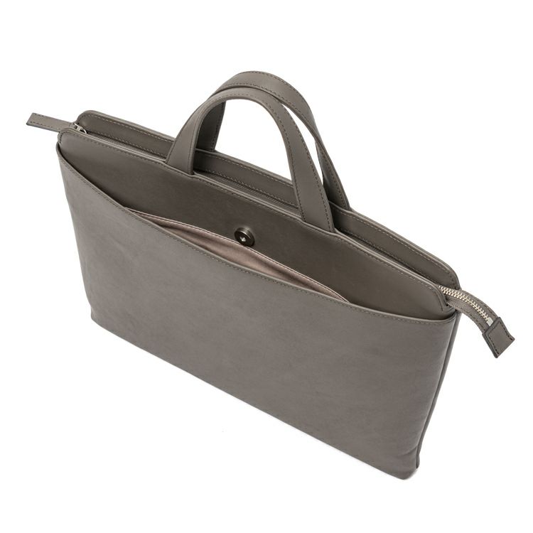 薄マチブリーフA4 オープンポケット｜AL122｜革・レザーバッグのTRION