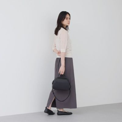 TOMOE レディース 2WAYミニボストンショルダー