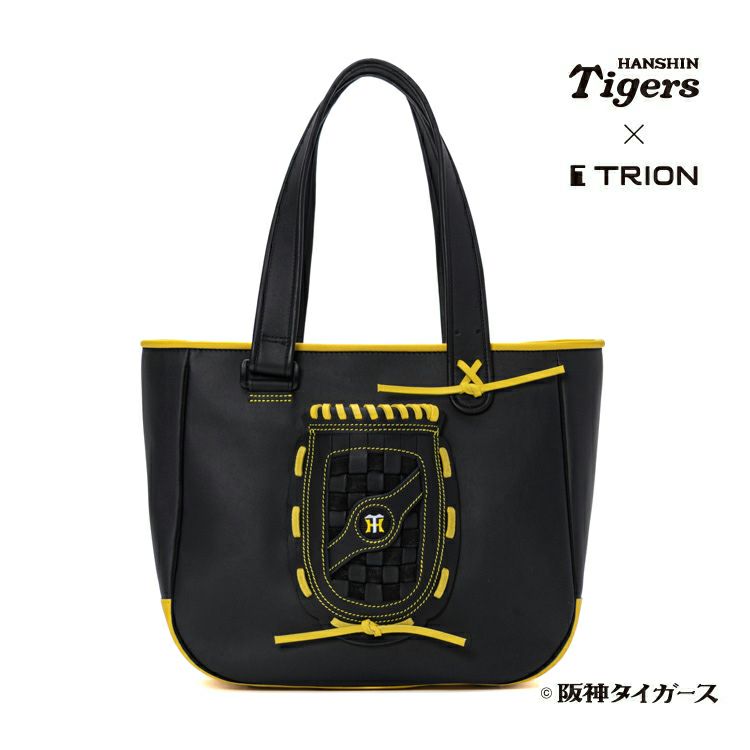 レザーショルダーバッグ 阪神タイガースコラボ グローブトート